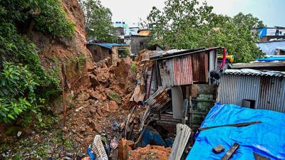 At least seven people were killed, and four others were injured in a landslide near Chirag Nagar, Kurla. (Raju Shinde/HT Photo) At least seven people were killed, and four others were injured in a landslide near Chirag Nagar, Kurla. (Raju Shinde/HT Photo)