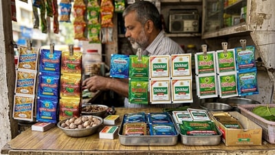Karnataka bans the sale of gutkha and pan masala containing tobacco or nicotine for 1 year. (AI generated/Representative) Karnataka bans the sale of gutkha and pan masala containing tobacco or nicotine for 1 year. (AI generated/Representative)