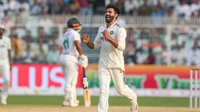 Ravindra Jadeja is a part of India's Test squad for Sri Lanka tour. (PTI) Ravindra Jadeja is a part of India's Test squad for Sri Lanka tour. (PTI)