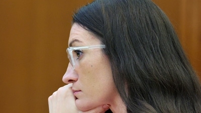 The ongoing murder trial of Lindsay Clancy has garnered attention to the psychiatric medications she was prescribed in the months before the deaths of her three children in January 2023. (Greg Derr/Pool via REUTERS     )
