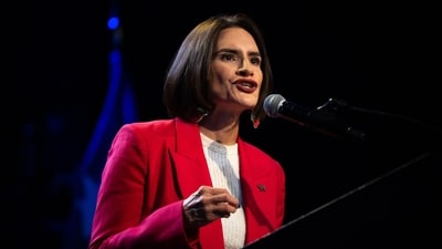 Minnesota Lt. Gov. Peggy Flanagan has won the Democratic-Farmer-Labor (DFL) primary for the US Senate, hence moving a step closer to representing Minnesota in Washington. (Stephen Maturen/Getty Images/AFP) Minnesota Lt. Gov. Peggy Flanagan has won the Democratic-Farmer-Labor (DFL) primary for the US Senate, hence moving a step closer to representing Minnesota in Washington. (Stephen Maturen/Getty Images/AFP)