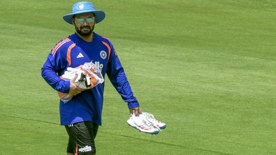 Rishabh Pant failed to get going in the warm-up match against SLC XI. (HT_PRINT) Rishabh Pant failed to get going in the warm-up match against SLC XI. (HT_PRINT)