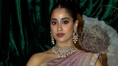 Janhvi Kapoor gets protection from pornographic content as Delhi HC questions personality rights. (PTI) Janhvi Kapoor gets protection from pornographic content as Delhi HC questions personality rights. (PTI)