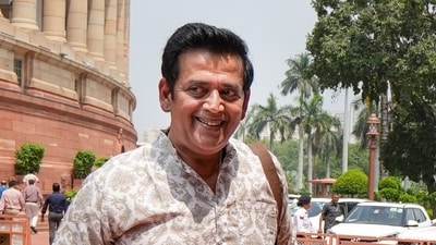 BJP MP Ravi Kishan during the Monsoon session of Parliament, in New Delhi. (PTI Photo/Ravi Choudhary)(PTI08_12_2026_000070B) (PTI) BJP MP Ravi Kishan during the Monsoon session of Parliament, in New Delhi. (PTI Photo/Ravi Choudhary)(PTI08_12_2026_000070B) (PTI)