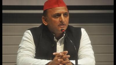 Samajwadi Party president Akhilesh Yadav. (HT file)