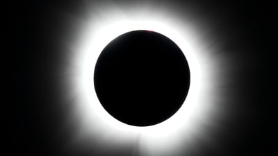 The last total solar eclipse, as seen from Arlington, Texas, in April 2024. (AP Photo) The last total solar eclipse, as seen from Arlington, Texas, in April 2024. (AP Photo)
