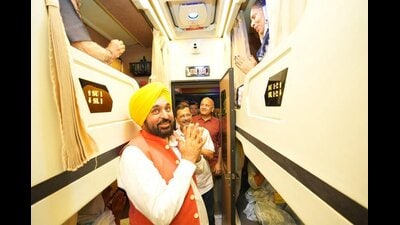 The Bhagwant Mann government will bear all the expenses for travel, stay and food. (HT PHOTO) The Bhagwant Mann government will bear all the expenses for travel, stay and food. (HT PHOTO)