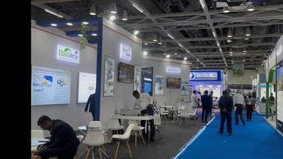 The expo, being organised at the India Expo Centre and Mart in Greater Noida, is free to visit from 9 am to 6 pm till Thursday, the last day of the event. (HT Photo) The expo, being organised at the India Expo Centre and Mart in Greater Noida, is free to visit from 9 am to 6 pm till Thursday, the last day of the event. (HT Photo)