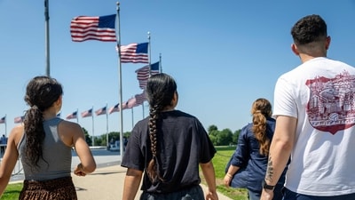 US appeals court clears way for fast-tracked deportations of hundreds of thousands of migrants. (Getty Images via AFP) US appeals court clears way for fast-tracked deportations of hundreds of thousands of migrants. (Getty Images via AFP)