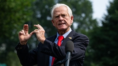 A Trump loyalist since his first presidential campaign in 2016, Peter Navarro has long supported tariffs as a tool of economic policy. (Bloomberg)