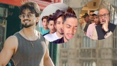 Faisal Shaikh aka Mr Faisu, (inset) trend going viral Faisal Shaikh aka Mr Faisu, (inset) trend going viral