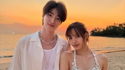 Blackpink’s Lisa sparks dating rumours with Thai actor Blue Pongtiwat
