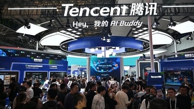 Tencent’s bread-and-butter gaming business remained a steady source of revenue in the second quarter, with domestic games revenue rising 17%. Tencent’s bread-and-butter gaming business remained a steady source of revenue in the second quarter, with domestic games revenue rising 17%.