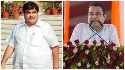 Nitin Gadkari lost almost 46 kg after COVID. Nitin Gadkari lost almost 46 kg after COVID.