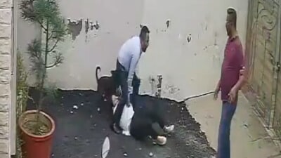 CCTV footage of the incident that took place on Tuesday. CCTV footage of the incident that took place on Tuesday.