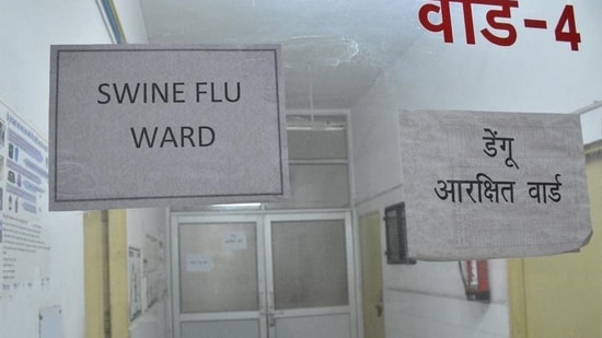 Delhi hospitals have reported a rise in the number of patients with symptoms like cold, cough and fever over the past few weeks.