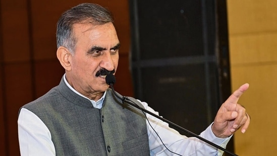The levy will be imposed before the fuel moves through subsequent stages of sale in the state and collected at the first point of sale within the state. (In picture: Himachal Pradesh chief minister Sukhvinder Singh Sukhu) (@SukhuSukhvinder)