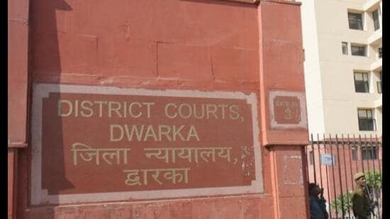 At Dwarka court complex, the inspection flagged encroachment on roads, missing door closers, damaged fire doors and alterations blocking alternate exits