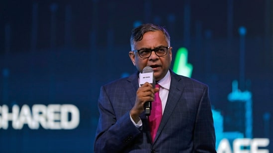 File photo of Tata Sons chairman N Chandrasekaran 