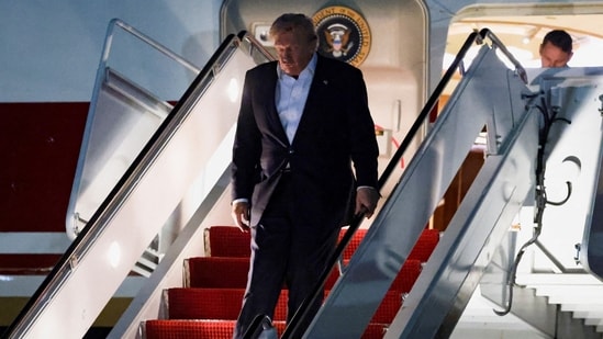 Trump, who had spent one night in Turkey's Ankara for the summit, had been accompanied on the trip by several senior officials.