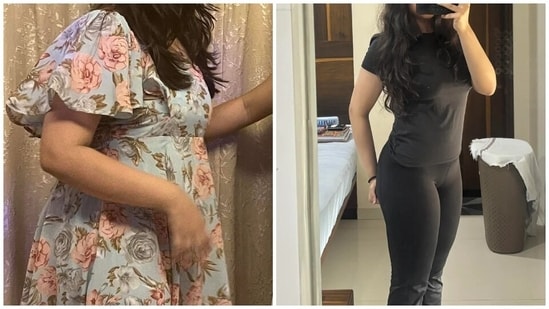 The 18-year-old revealed in a Reddit post that she lost 18 kg, going from 85 kg to 67 kg. (Reddit)