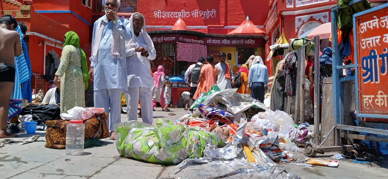 Environmentalists, however, said pollution levels in the Ganga could rise if the waste was not removed in time and rain washed it into the river. Environmentalists, however, said pollution levels in the Ganga could rise if the waste was not removed in time and rain washed it into the river.