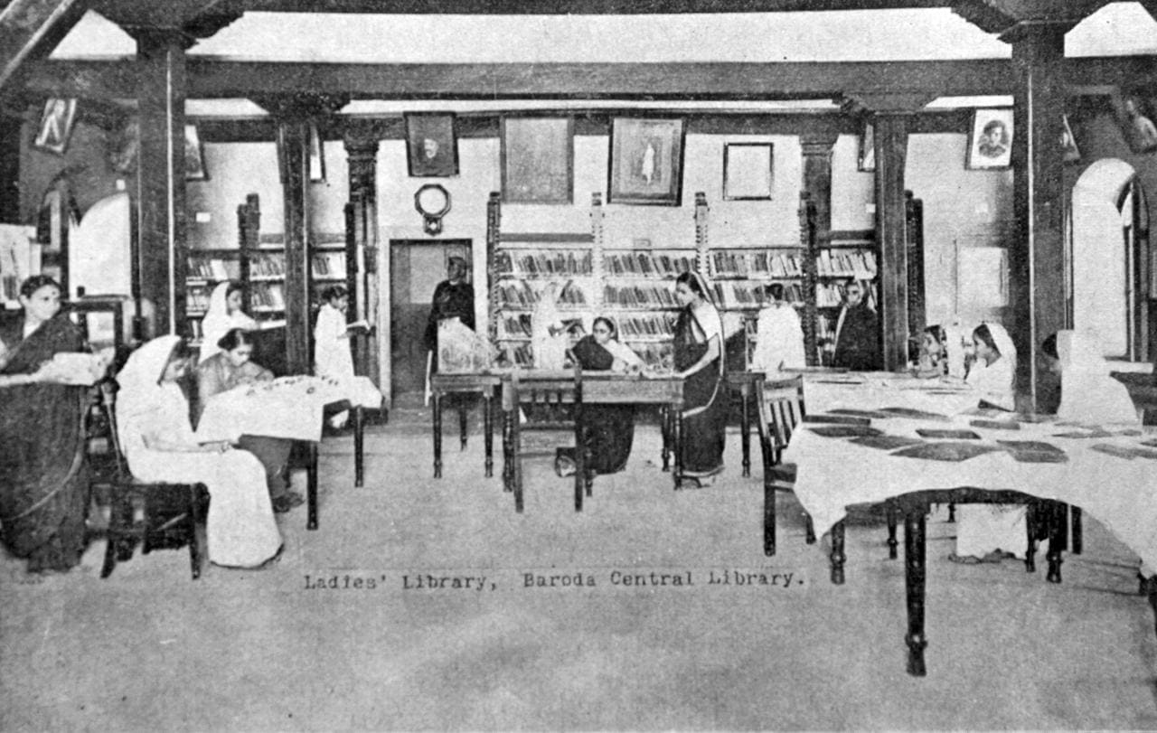 The Ladies Library (Courtesy Royal Gaekwad Collection)