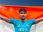 Ashish Yadav became only the second Indian to win a medal in the javelin throw event at the U20 World Athletics Championships, when he won the silver medal. (World Athletics)