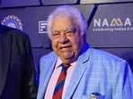 File image of former India cricketer Farokh Engineer during the BCCI Annual Awards, in Hyderabad in 2024. (PTI) File image of former India cricketer Farokh Engineer during the BCCI Annual Awards, in Hyderabad in 2024. (PTI)