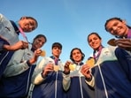 From Beijing 2008 through to Glasgow 2026, Haryana’s sporting icons have amassed 71 gold, 58 silver, and 78 bronze medals across the Olympics, Asian Games, and Commonwealth Games. (PTI)