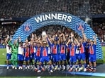 Paris Saint-Germain retain UEFA Super Cup as Desire Doue's goal seals 2-1 win over Aston Villa.
(REUTERS)