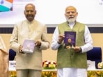 Prime Minister Narendra Modi with former president Ram Nath Kovind, Lok Sabha Speaker Om Birla, and others, during the launch of Kovind's autobiography, 'Triumph of the Indian Republic: My Life, My Struggles.' Prime Minister Narendra Modi with former president Ram Nath Kovind, Lok Sabha Speaker Om Birla, and others, during the launch of Kovind's autobiography, 'Triumph of the Indian Republic: My Life, My Struggles.'