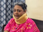 Actor Shakeela underwent surgery for a neck issue inccured due to excessive phone usage. 