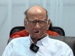 Sharad Pawar held Wednesday’s meeting at his 6 Janpath residence, with all eight NCP (SP) Lok Sabha MPs in attendance. (HT Photo)