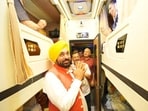 The Bhagwant Mann government will bear all the expenses for travel, stay and food. (HT PHOTO)