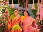 Kangana Ranaut celebrates her first Teej with Delhi CM Rekha Gupta