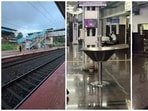 A look at Kerala's Kasaragod railway station. 
