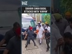 Former Punjab Deputy CM Sukhbir Singh Badal Attacked With 'Kirpan' in Maharashtra's Nanded