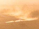 A dust storm warning was sounded for Coachella Valley in California. Image for representational purposes.(Unsplash)