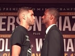 Prichard Colon (L) and Terrel Williams ahead of their clash on October 17, 2015.(Prichard Colon on Instagram)