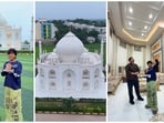 Step inside this stunning Taj Mahal lookalike home a man built for his wife
