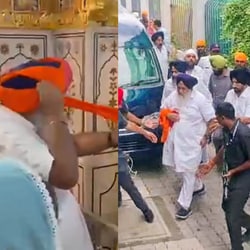 Sukhbir Singh Badal was attacked at Gurdwara Mata Sahib Kaur, which is 15 kms away from the main gurdwara in Nanded. 