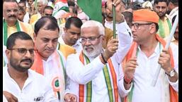 UP minister leads Tiranga Yatra in Varanasi, says today’s youth job providers UP minister leads Tiranga Yatra in Varanasi, says today’s youth job providers