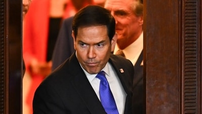 Marco Rubio, US secretary of state reveals 600+ visas revoked in US birth tourism crackdown. (Bloomberg) Marco Rubio, US secretary of state reveals 600+ visas revoked in US birth tourism crackdown. (Bloomberg)