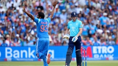 Jasprit Bumrah has been quite successful against Harry Brook of late. (Action Images via Reuters)