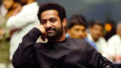 Jr NTR suffered a shoulder injury during the shoot of Prashanth Neel's Dragon. Jr NTR suffered a shoulder injury during the shoot of Prashanth Neel's Dragon.