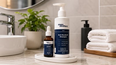 Man Matters anti dandruff shampoo and advanced hair serum review (Personal) Man Matters anti dandruff shampoo and advanced hair serum review (Personal)