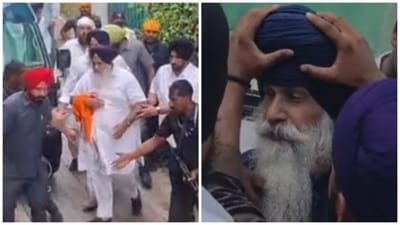 Sukhbir Singh Badal was attacked on Thursday. (HT) Sukhbir Singh Badal was attacked on Thursday. (HT)