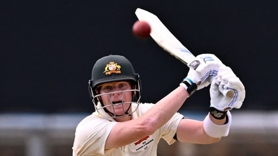 Steve Smith was on 7 at that time. (AFP) Steve Smith was on 7 at that time. (AFP)