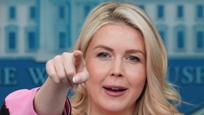 Karoline Leavitt said she's stepping away from the White House Press Secretary role to spend more time with family. (AP Photo) Karoline Leavitt said she's stepping away from the White House Press Secretary role to spend more time with family. (AP Photo)